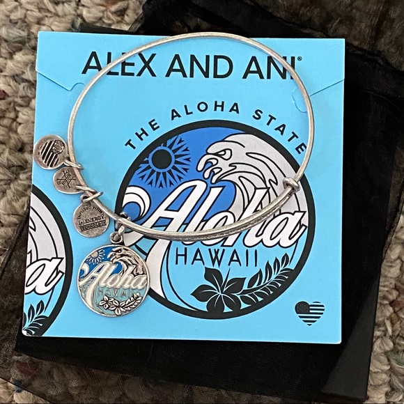 Alex and Ani Hawaii Exclusive Aloha Bracelet - Picture 2 of 4